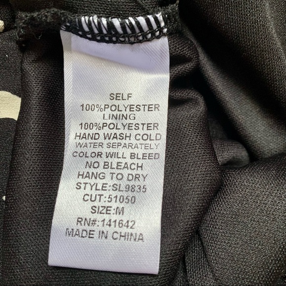 NWT She+Sky Cheetah Print Black Ruffle Hem Shorts size Medium - Picture 6 of 6